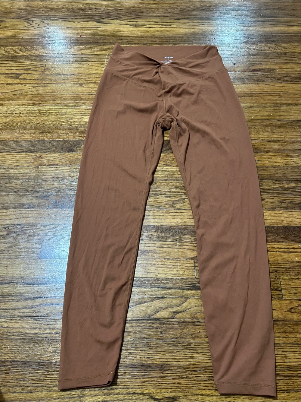 Women's High-Waist orange Leggings